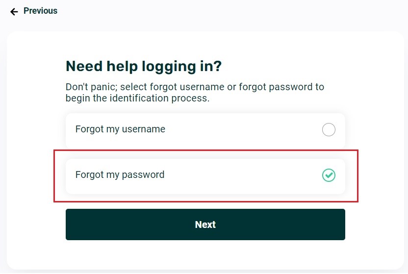 forgot